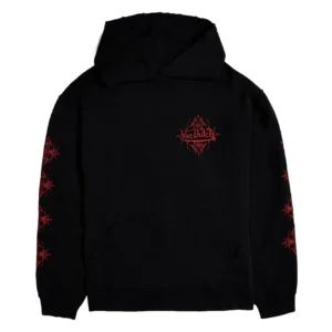 Von Dutch Black & Red Chopper Hoodie