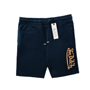Navy And Orange Von Dutch Shorts