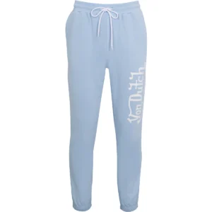 Von Dutch Originals Logo Light Blue Joggers